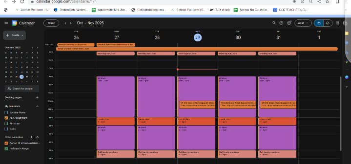 Personal Assistant work 1